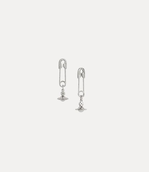 Safety Pin Earrings Product Image