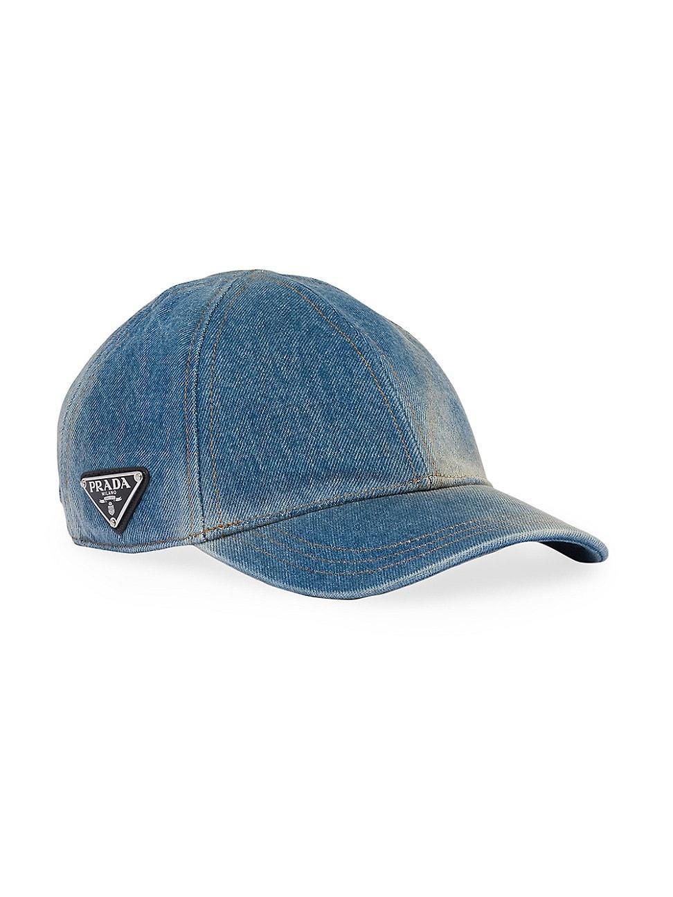 Womens Denim Baseball Cap Product Image