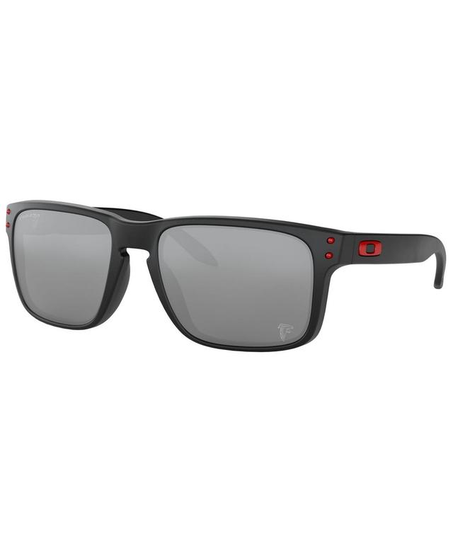 Oakley Mens Nfl Collection Sunglasses, Atlanta Falcons Holbrook - ATL MATTE BLACK Product Image