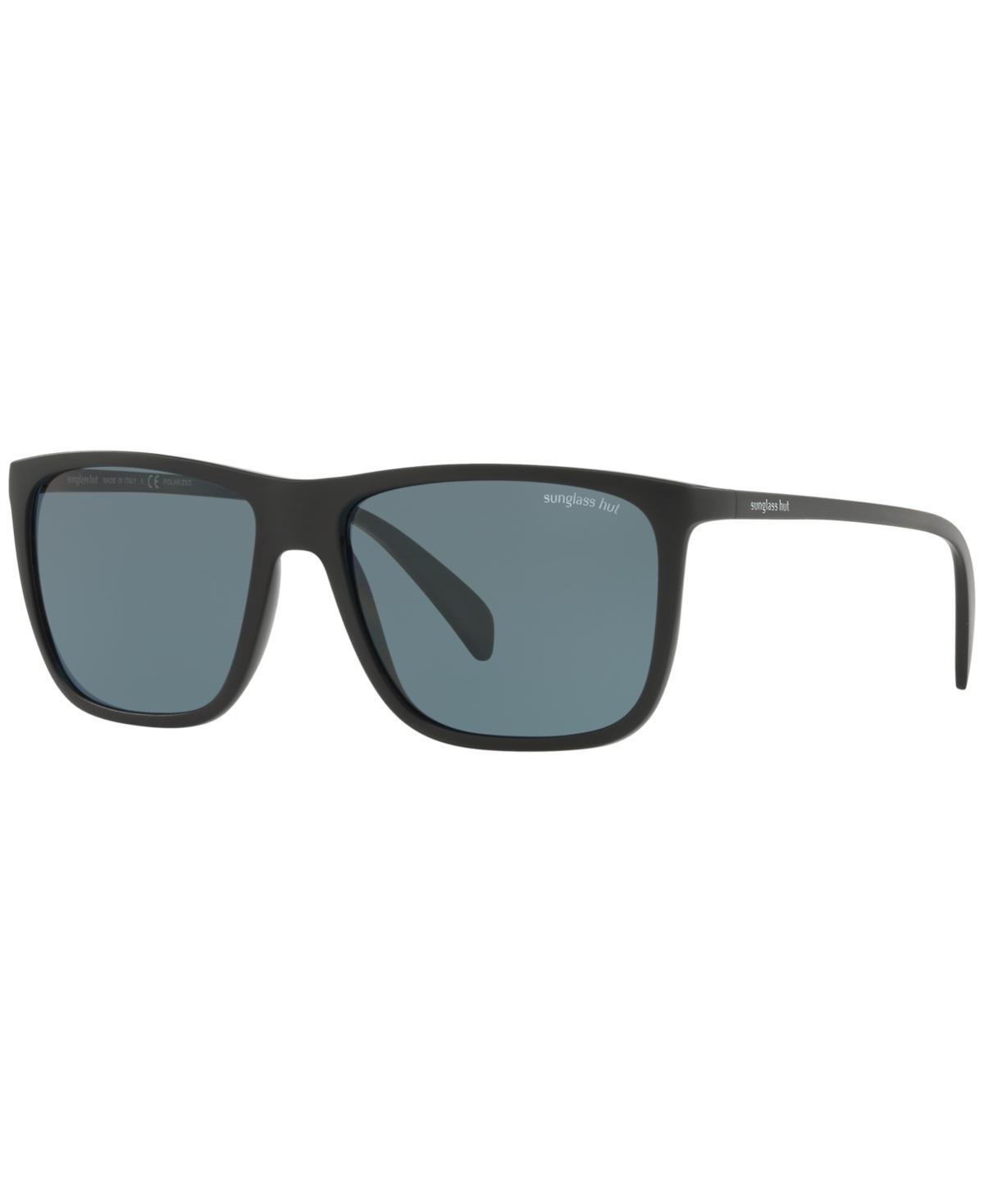 Sunglass Hut Collection Polarized Sunglasses , HU2004 57 Product Image