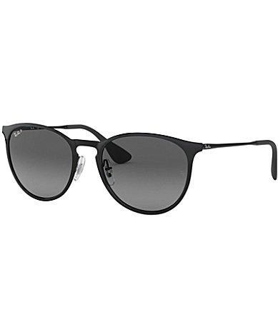 Ray-Ban Womens 0RB3539 54mm Round Polarized Sunglasses Product Image