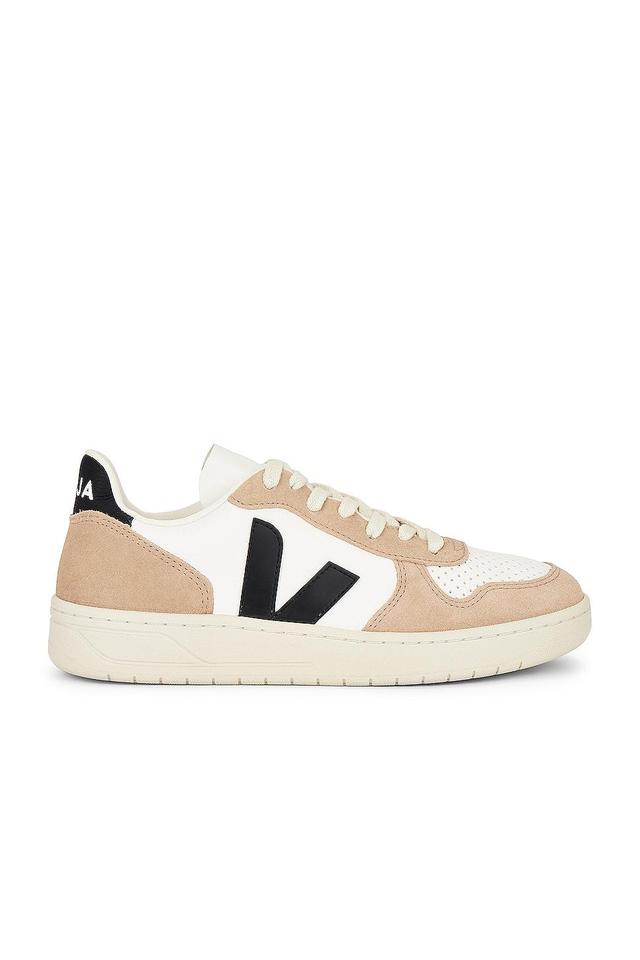 Veja V-10 Sneaker in Beige Product Image