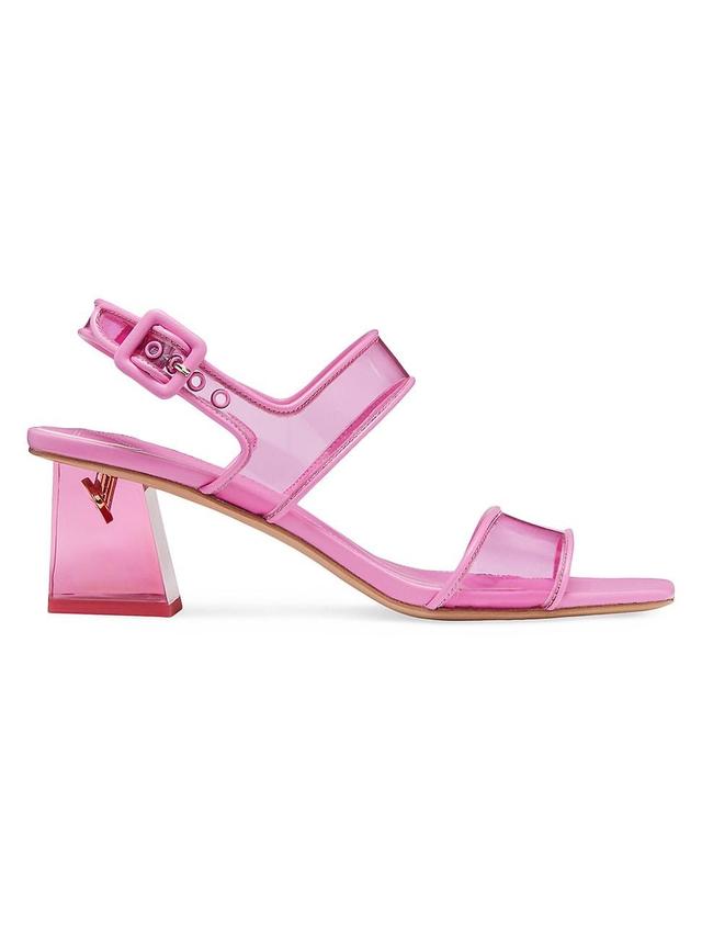 kate spade new york Womens Milani Lucite Heel Sandals Product Image