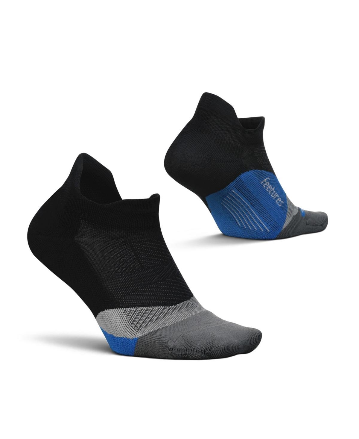 Feetures Mens Elite Light Cushion No Show Tab - Running Socks for Men & Women - Athletic Compression Socks - Moisture WickingBlue Product Image