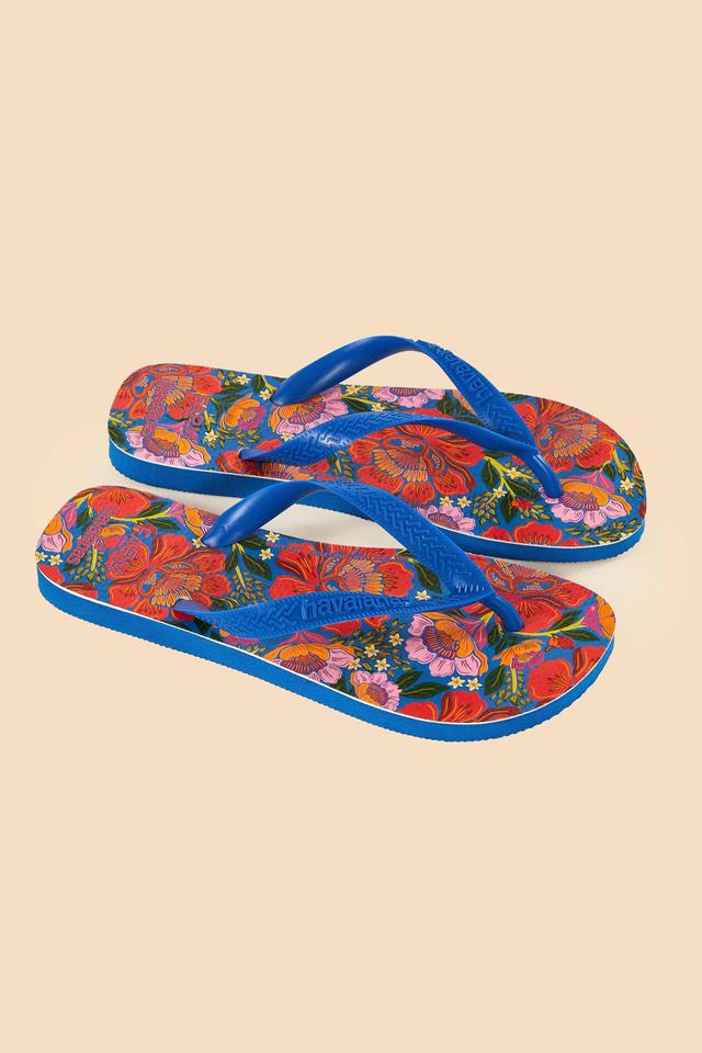 Blue Flowers Garden Havaianas Sandals, FLOWERS GARDEN BLUE / 7/8 Product Image