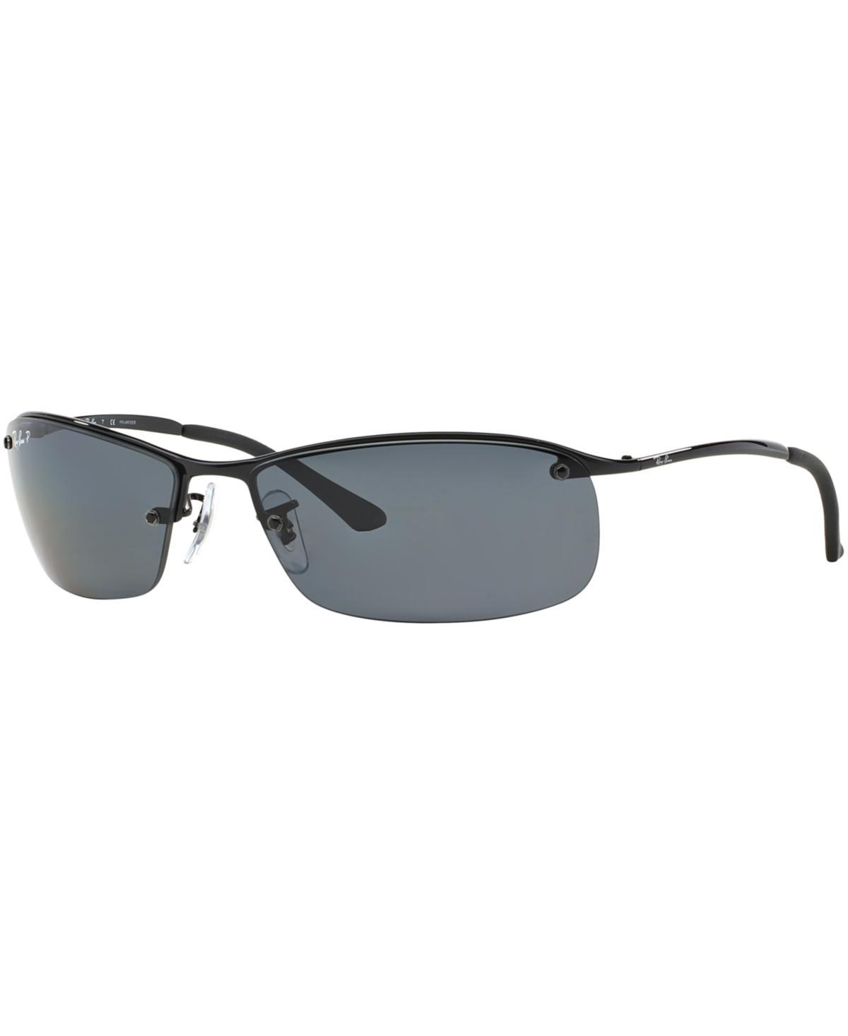 Ray-Ban Polarized UVAUVB Protection Rectangular Sunglasses Product Image