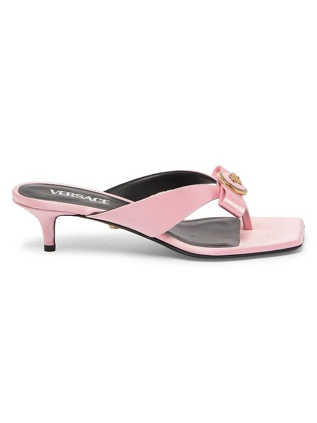 Womens T.45 45MM Bow Satin Sandals Product Image