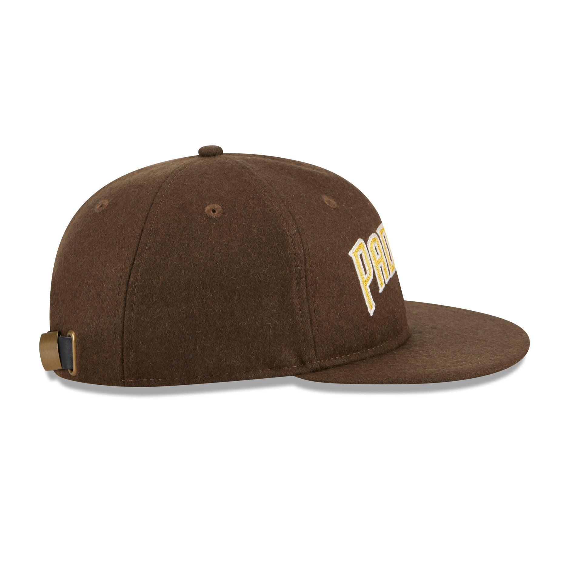 San Diego Padres Melton Wool Retro Crown 9FIFTY Adjustable Hat Male Product Image