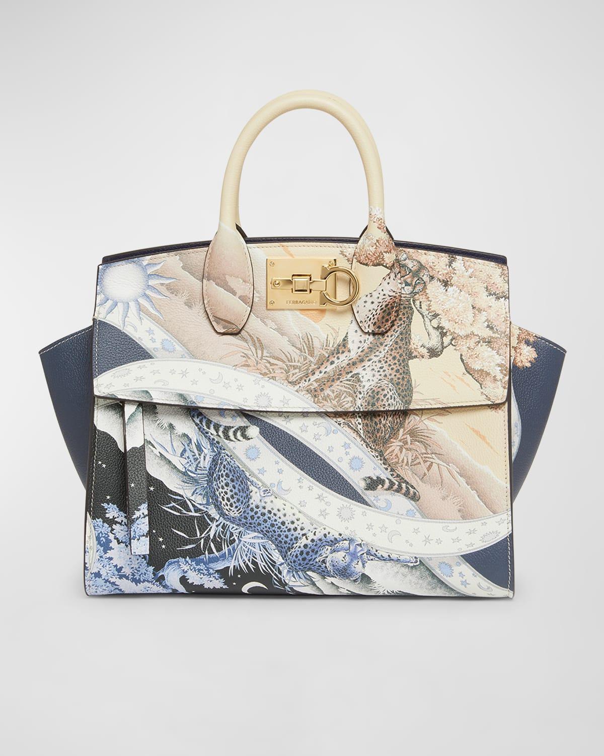 The Studio Day and Night Printed Top-Handle Bag Product Image