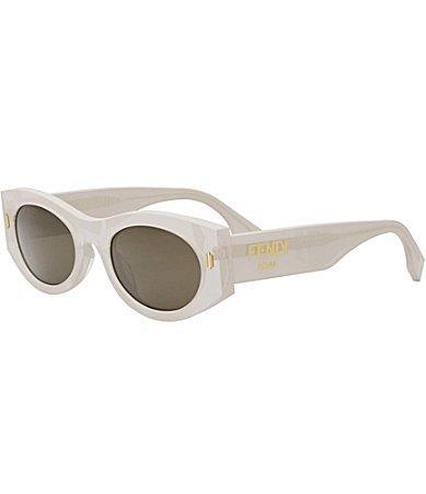 Fendi Roma Acetate Shield Sunglasses Product Image