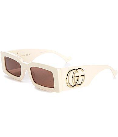 Gucci Womens GG1425S Generation 53mm Rectangle Sunglasses Product Image