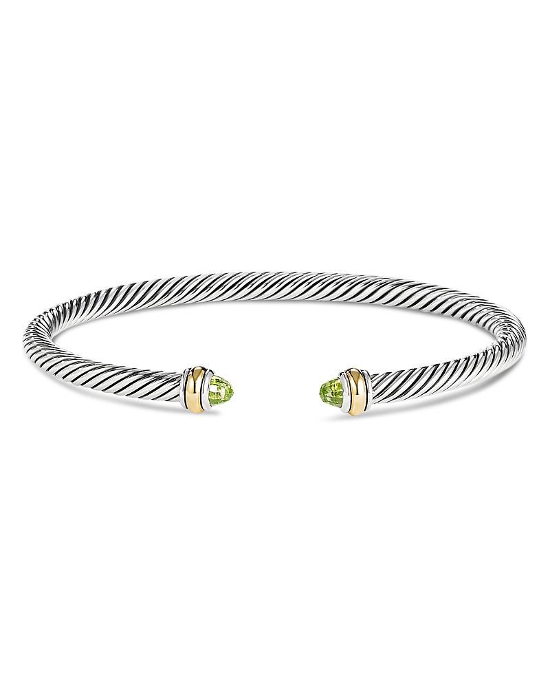 Womens Cable Classics Color Bracelet with 18K Yellow Gold Product Image