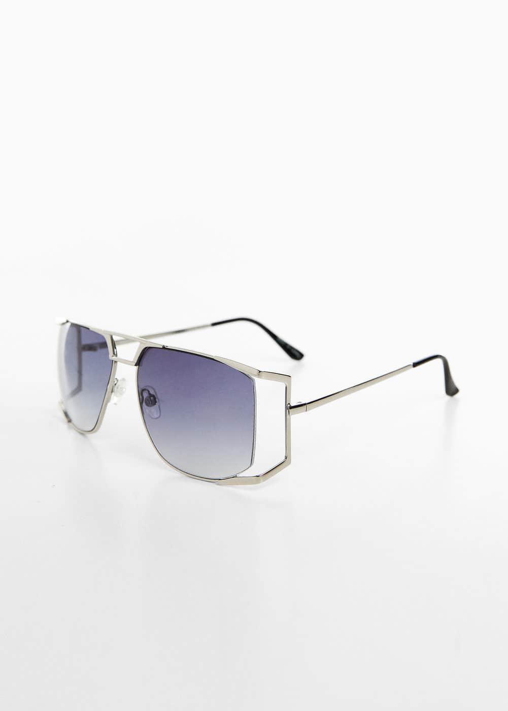 MANGO - Metallic frame sunglasses - One size - Women Product Image