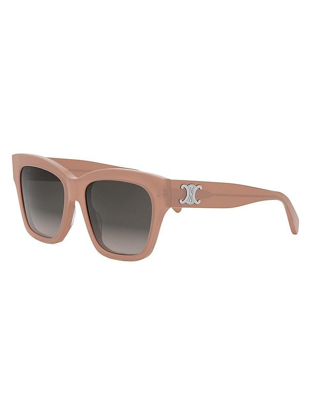 BOSS 55mm Polarized Rectangle Sunglasses Product Image