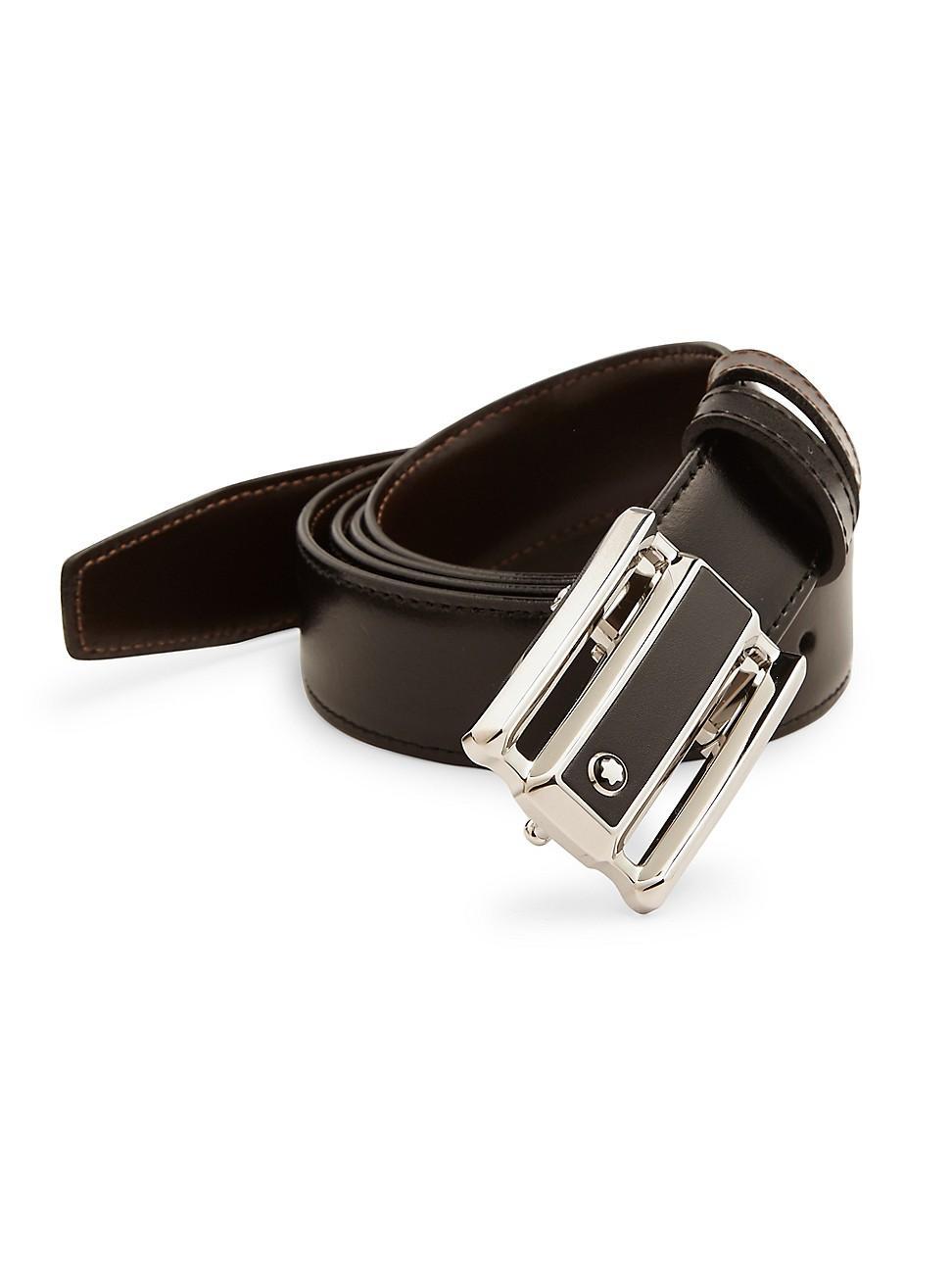 Mens Reversible Leather Belt Product Image