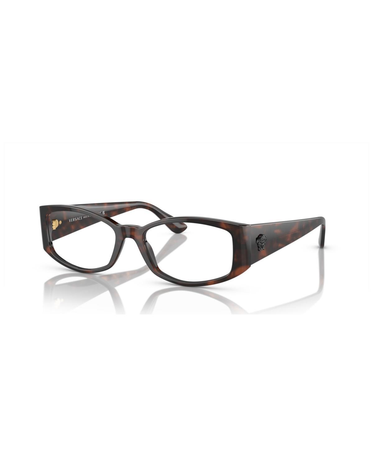 Versace Womens Eyeglasses, VE3343F - Havana Product Image