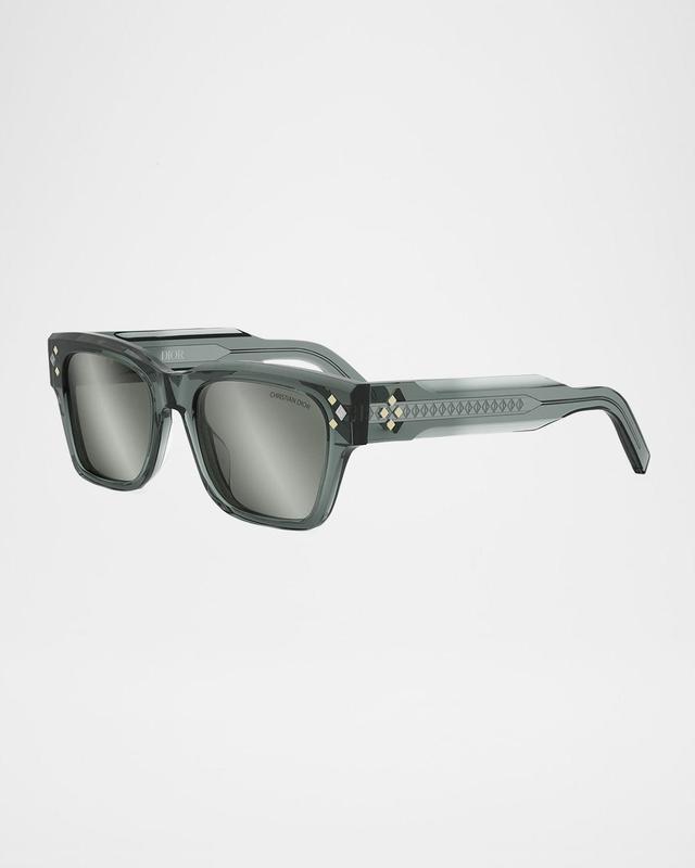 Mens CD Diamond S2I 54MM Geometric Sunglasses Product Image