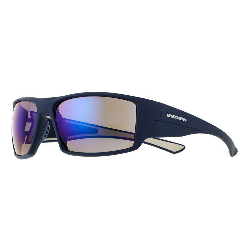 Mens Skechers 64mm Wrap Sunglasses Product Image