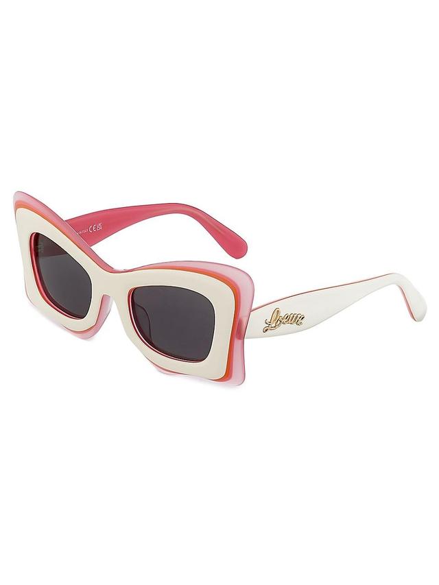 Womens LOEWE x Paulas Ibiza 50MM Butterfly Sunglasses Product Image