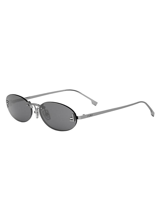 Womens Fendi First 54MM Oval Sunglasses Product Image