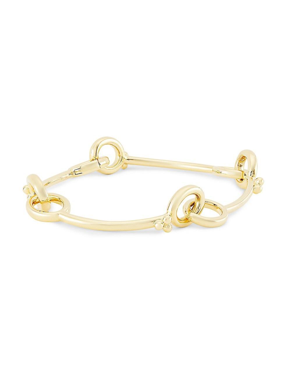 Womens Orsina 18K Yellow Gold Link Bracelet Product Image