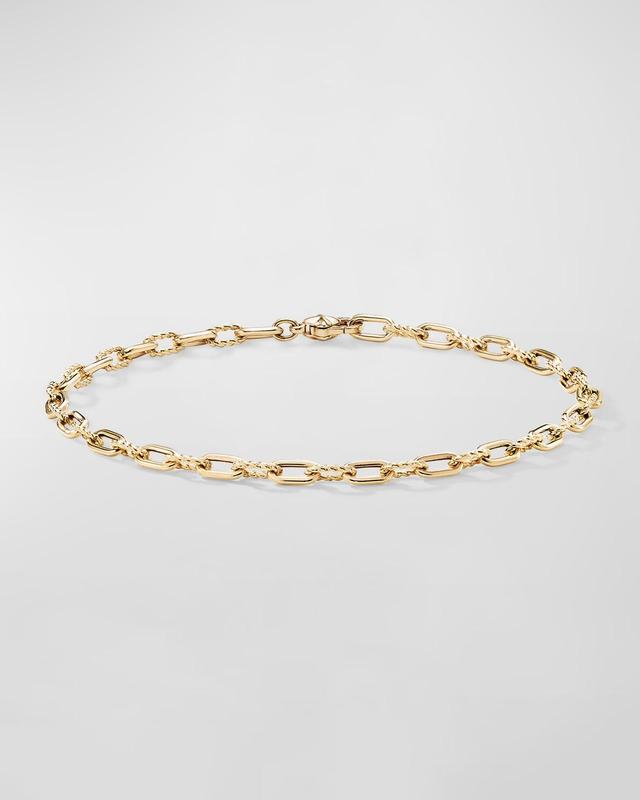 Womens DY Madison Chain Bracelet in 18K Yellow Gold Product Image