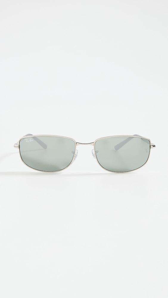 Ray-Ban RB3732 Rectangular Sunglasses | Shopbop Product Image