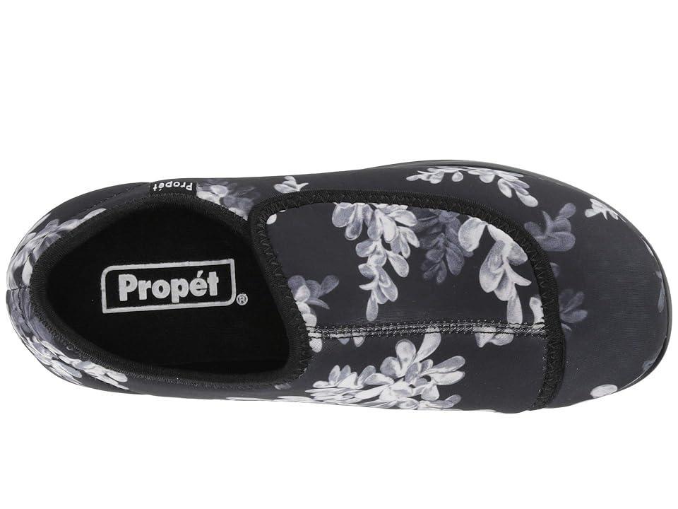 Propet Cush 'N Foot (Black Floral) Women's Shoes Product Image