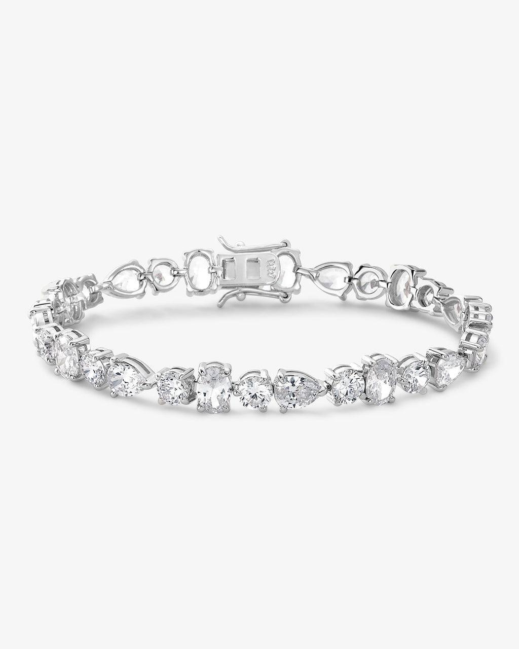 Palace Bracelet - Silver|White Diamondettes Product Image