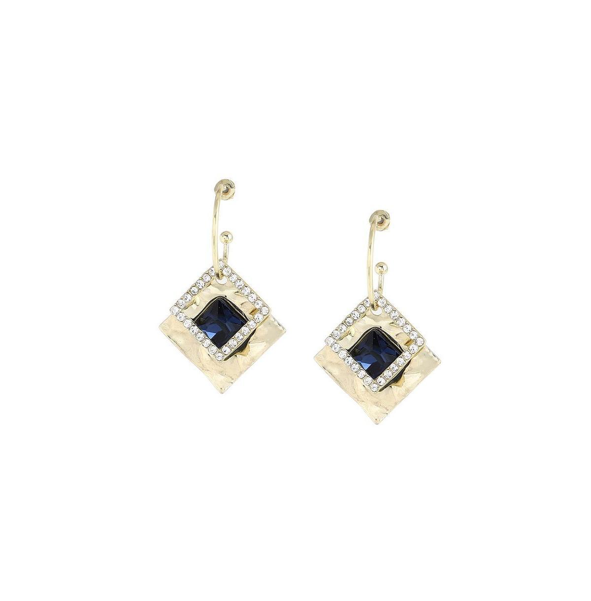 Sohi Womens Rhombus Drop Earrings Product Image