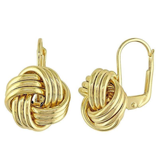 Stella Grace Entwined Love Knot Earrings, Womens, 10k Gold Product Image