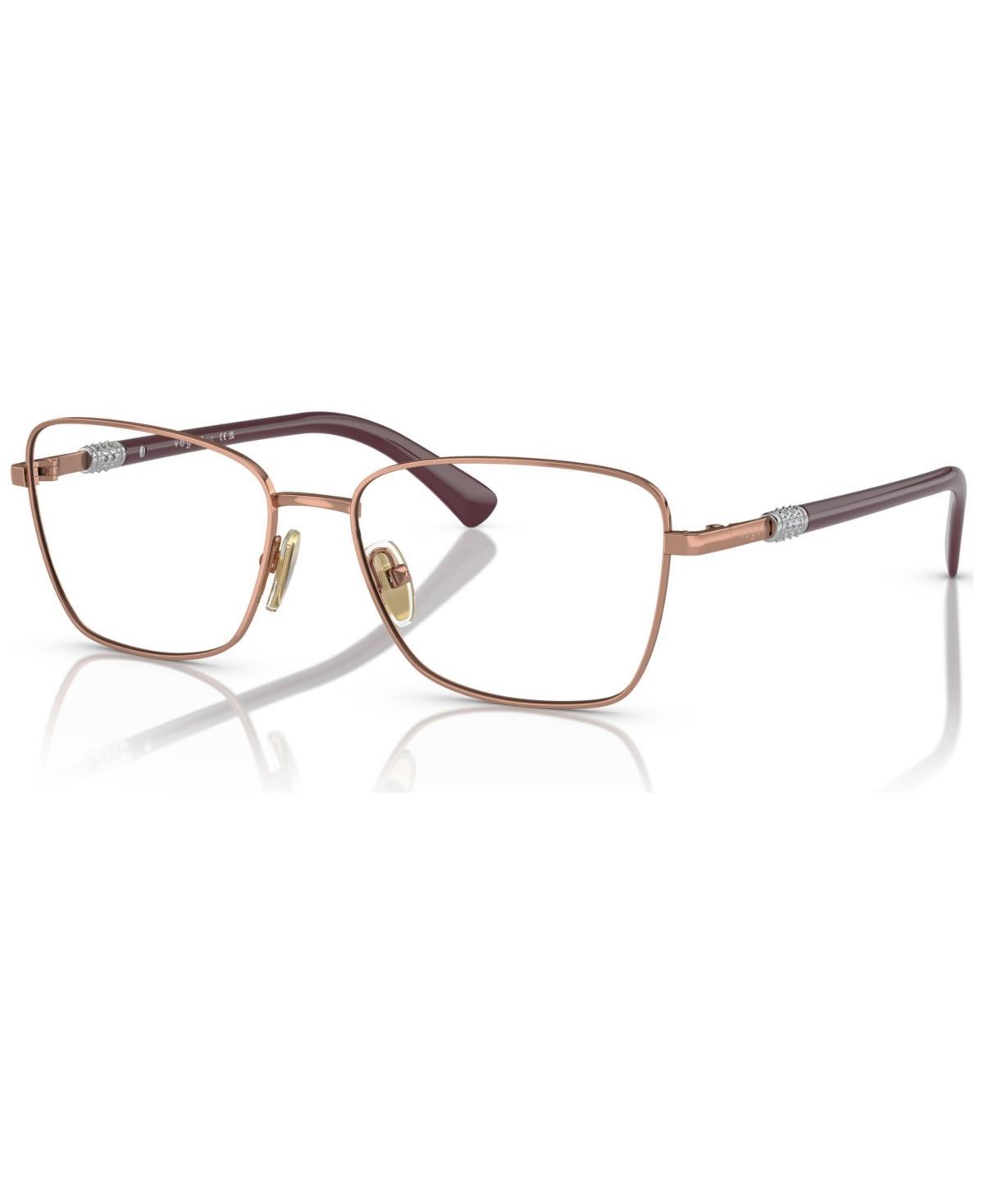 Vogue Eyewear Womens Butterfly Eyeglasses, VO4271B 52 - Rose Gold-Tone Product Image