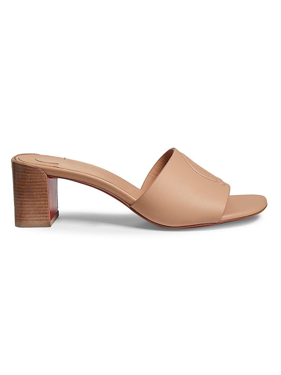 Womens So CL 55MM Leather Mules Product Image