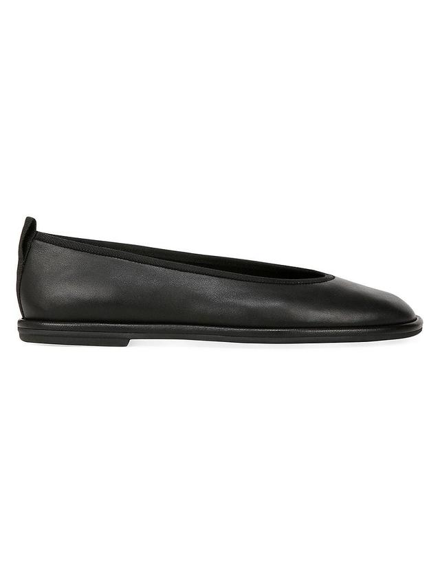 Womens Sofia Leather Skimmer Ballet Flats Product Image