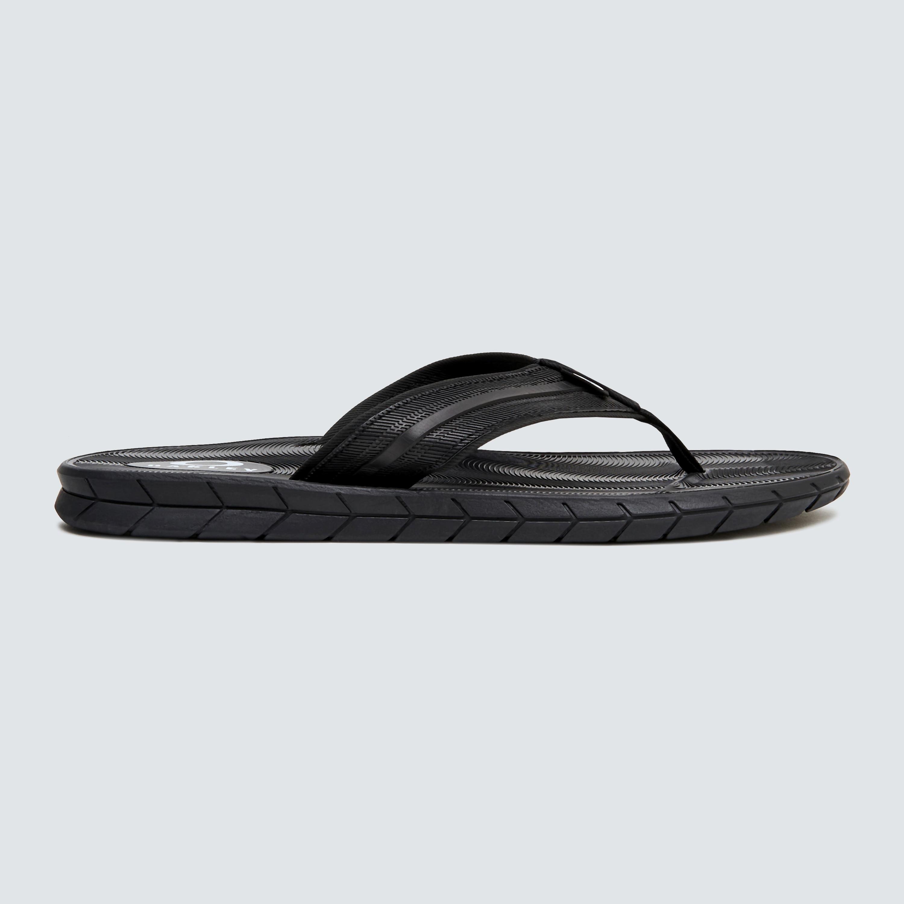 Oakley Pier Ellipse Flip Flop - Blackout - FOF100257-02E | Oakley® Product Image