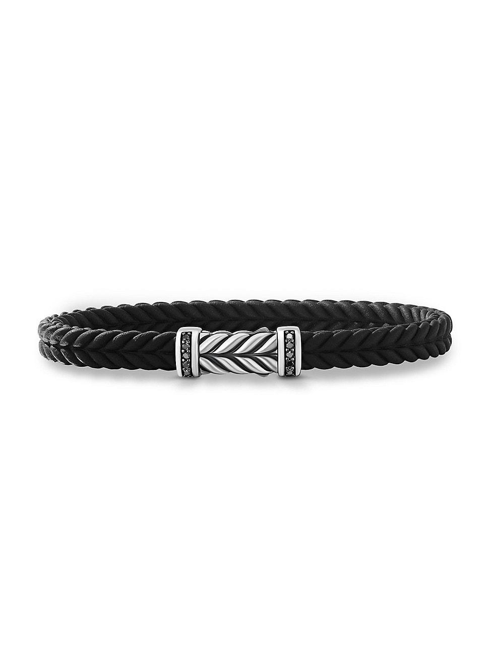 Mens Chevron Rubber Bracelet Product Image