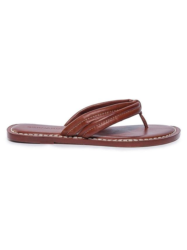 Womens Miami Leather Thong Sandals Product Image