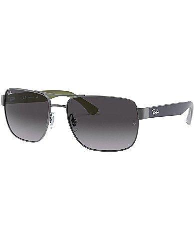 Ray-Ban Mens 0RB3530 58mm Rectangle Sunglasses Product Image