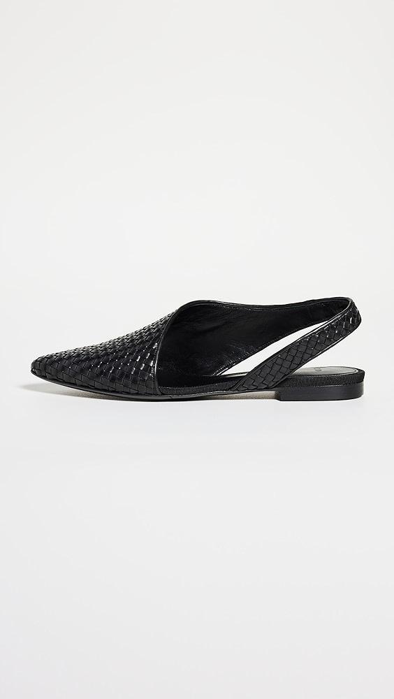 CO Asymmetrical Slingback Flats | Shopbop Product Image