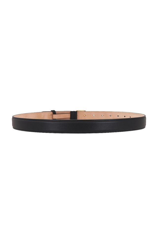 Acne Studios Leather Belt in Black Product Image