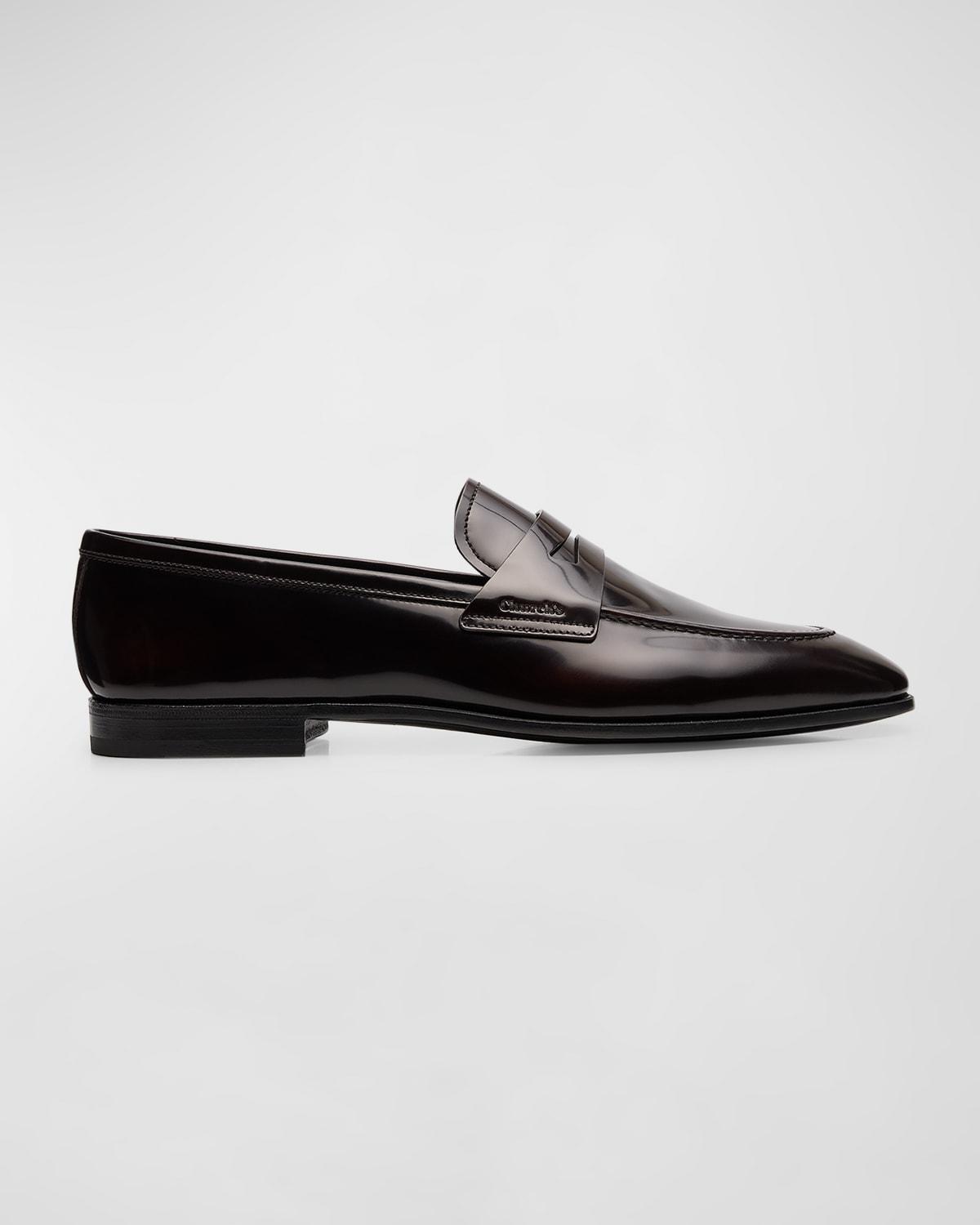 Men's Maesteg Leather Penny Loafers Product Image