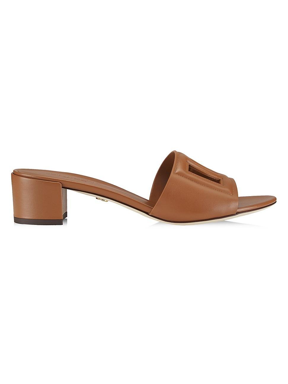 Dolce & Gabbana Interlock Slide Sandal Product Image