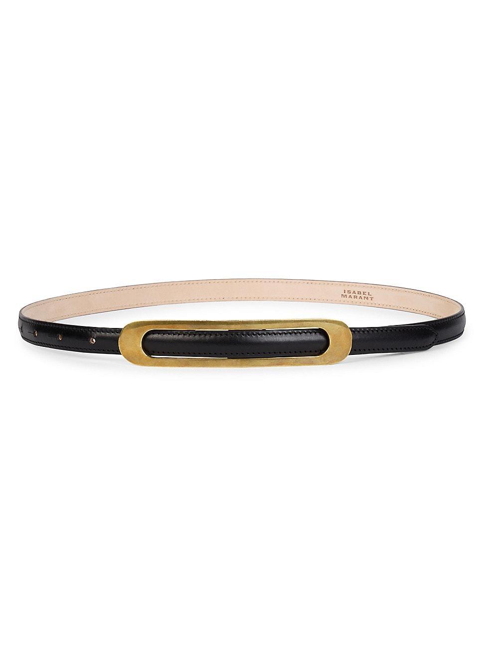 Isabel Marant Leyden Leather Belt Product Image