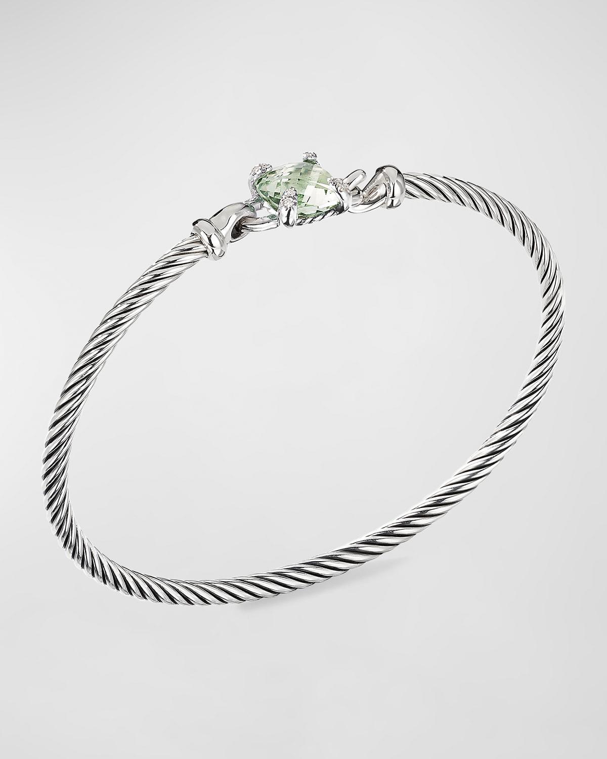 Womens Chatelaine Bracelet with Pav Diamonds Product Image