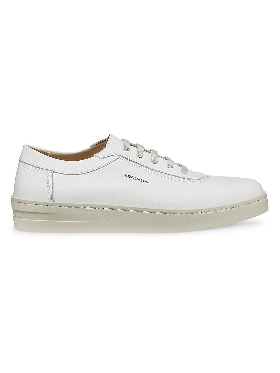 Mens Hamptons Leather Low-Top Sneakers Product Image