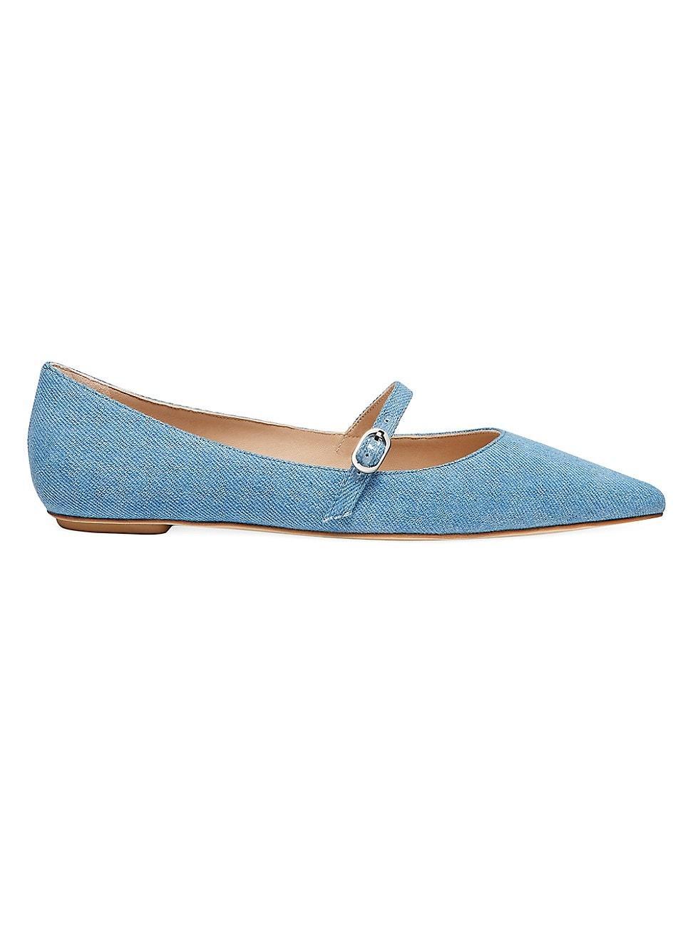 Womens Emilia Vintage Denim Flats Product Image