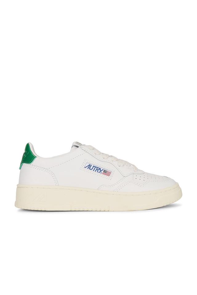 Autry Medalist Low Sneaker in White Product Image