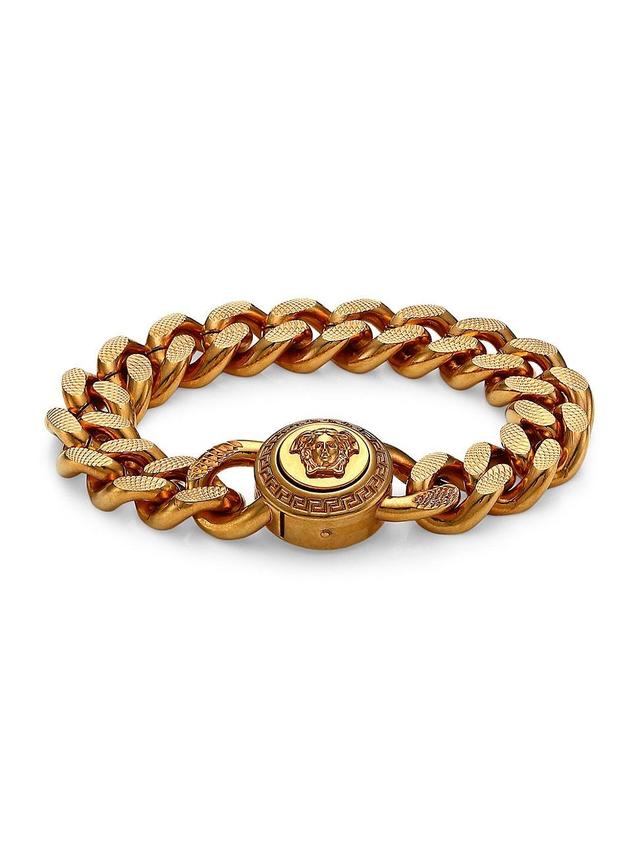 Mens Goldtone Chain Bracelet Product Image