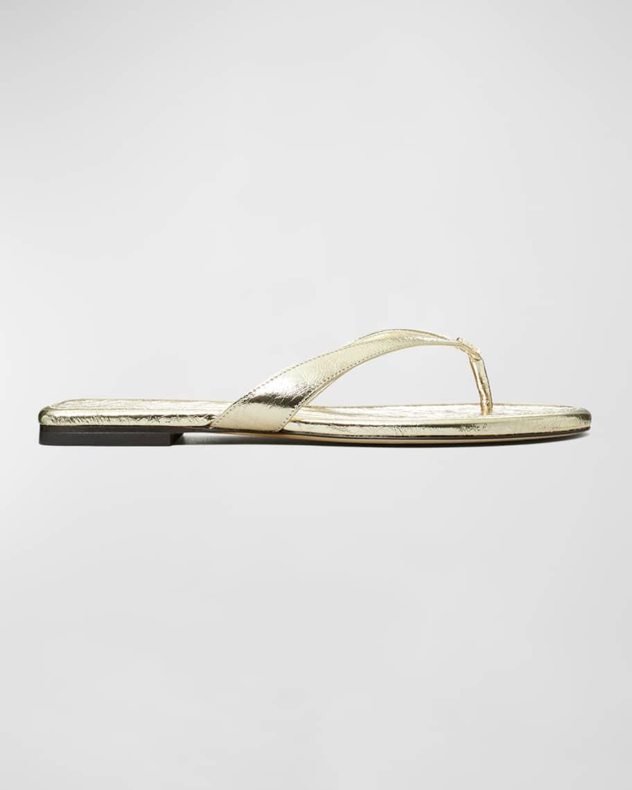 Capri Metallic Flip Flop Sandals product image