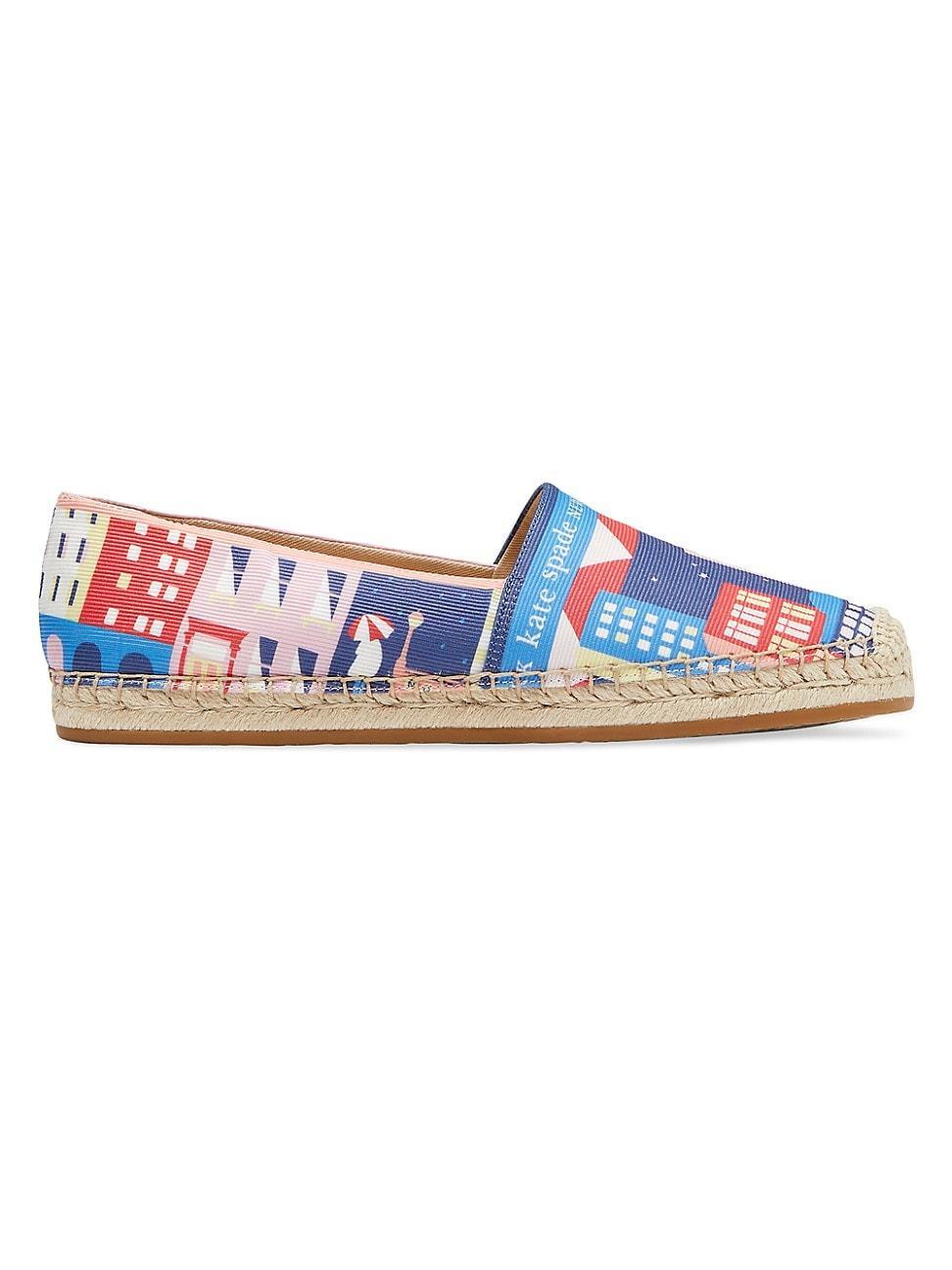 kate spade new york Womens City Map Espadrille Flats Product Image